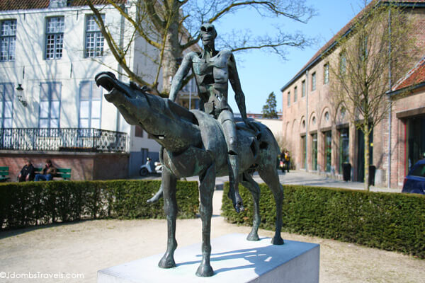 The Four Horsemen of the Apocalypse, Arendts Garden, Bruges