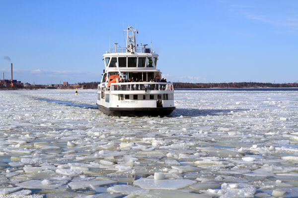 Suomenlinna ferry times