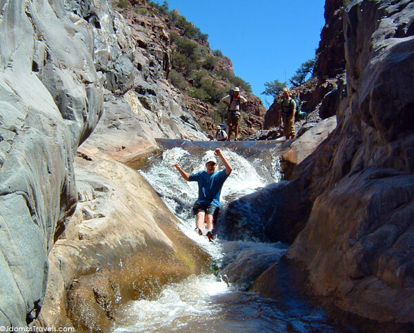 Cool off in the AZ heat by spending a day cooling off at Tonto Creek.