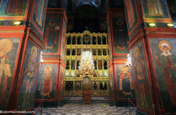 Inside the Cathedral of Our Lady of Smolensk