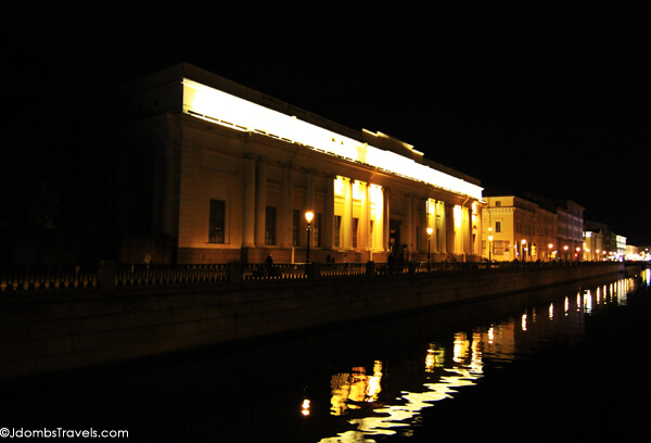 Griboyedov Canal at night