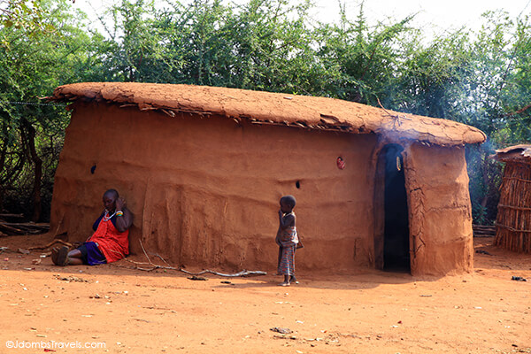 Maasai house