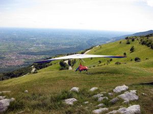 Gliding at Piancavallo