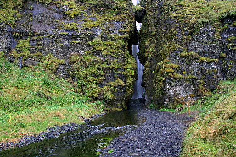 Gljúfrabúi Waterfall, South Coast, Iceland