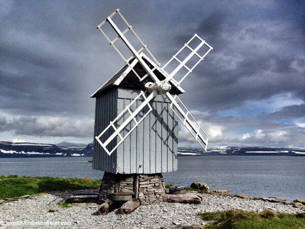 Iceland's only windmill