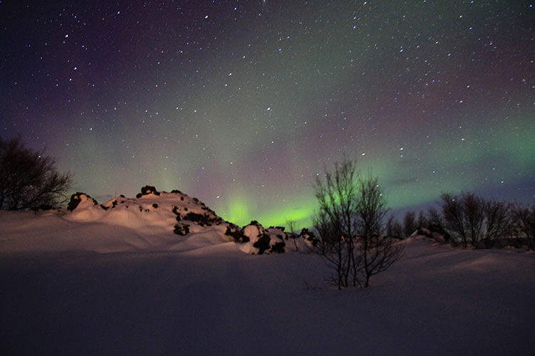 Northern Lights Myvatn, Iceland