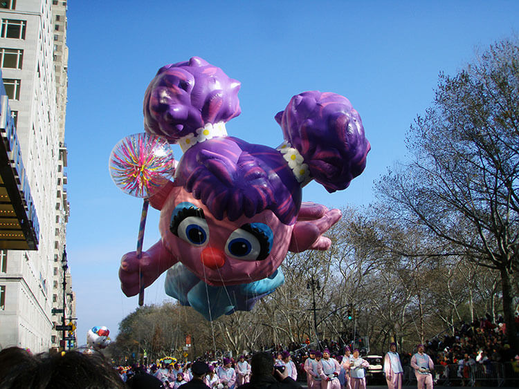 Abby Cadabby giant balloon Macy's Thanksgiving Day Parade