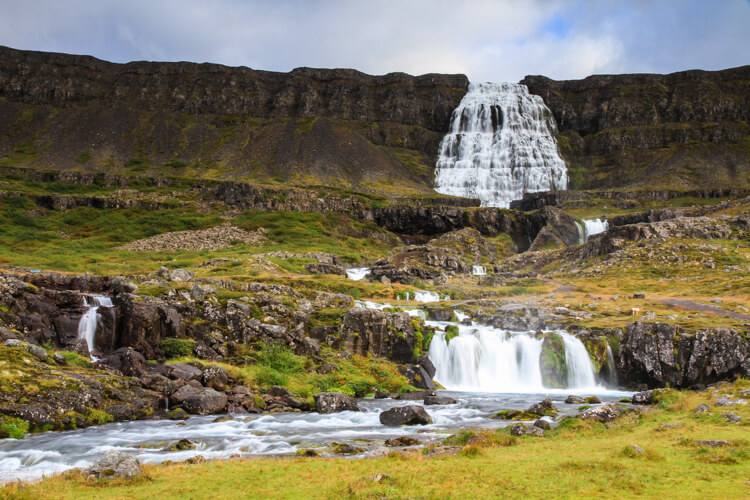 Dynjandi in Westfjords Iceland