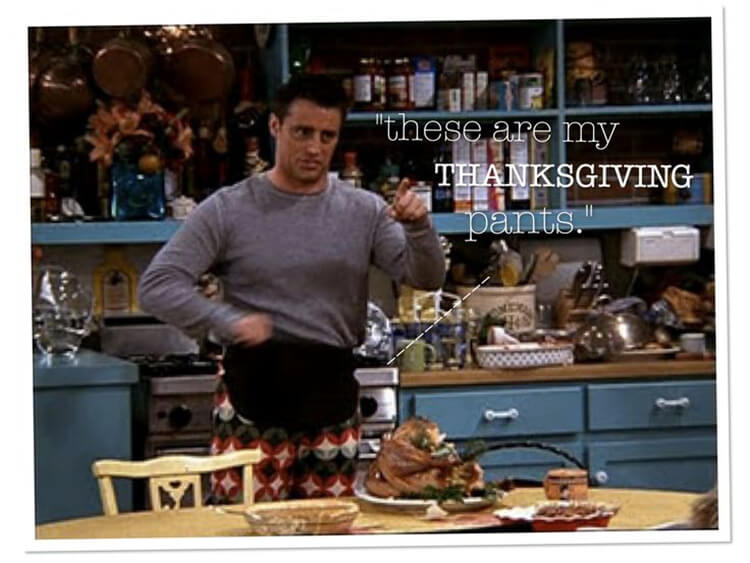 Joey's Thanksgiving Pants