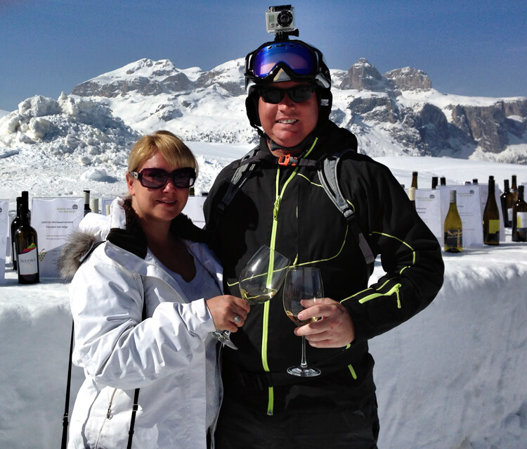 Alta Badia Wine Ski Safari