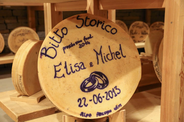 Bitto Storico Cheese Wedding Present