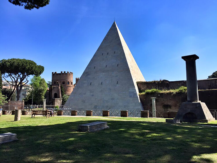 Rome Pyramid of Cestius