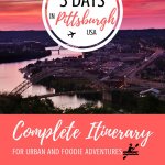 3 Day Pittsburgh Itinerary Pinterest Pin