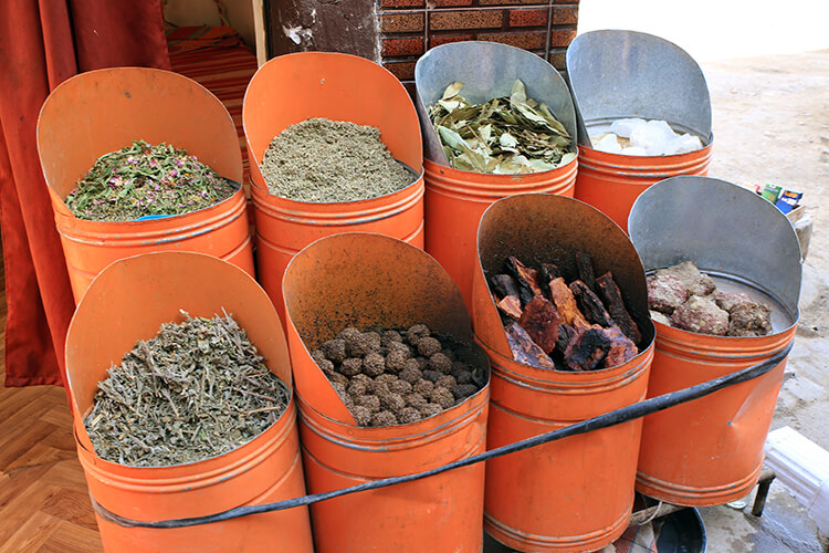Spices in Marrakech, Morocco