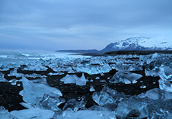 Breiðamerkursandur Iceberg Beach, Iceland