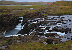 Glanni Waterfall, Snaefellsnes Peninsula, Iceland