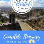 3 Day Bristol Itinerary Pinterest Pin