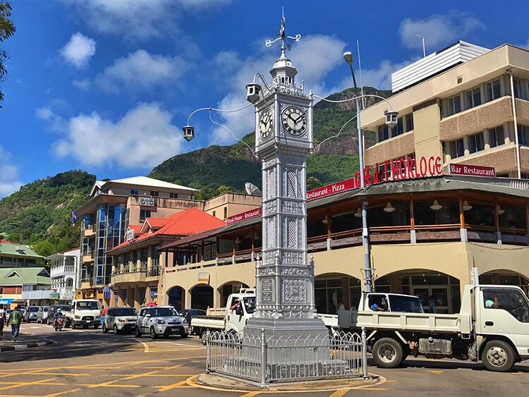 Clock Tower, Victoria, Mahé, Seychelles