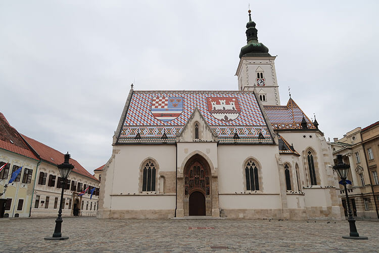 St. Mark's Church, Zagreb, Croatia