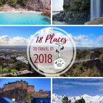 18 Places to Travel in 2018 Pinterest Pin