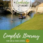 Cambridge, England Itinerary Pinterest Pin