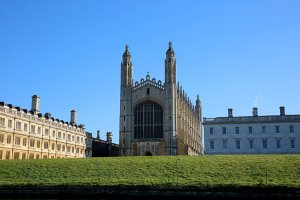 King's College Chapel as seen from the River Cam