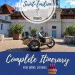 3 Days in Saint-Emilion Itinerary Pinterest Pin