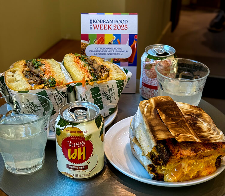Beef bulgolgi foccacia and kimchi grilled cheese: seasonal sandwiches at Eriu Deli